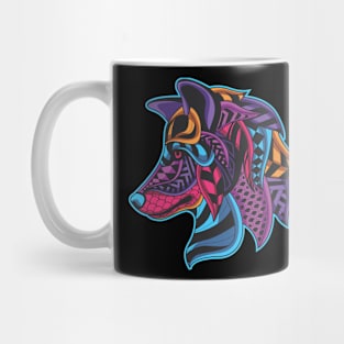 Colors Of The Wolf Mug